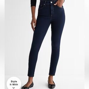 Women’s Blue Denim Slim High Rise Jeans